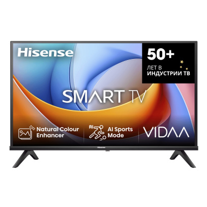 Телевизор Hisense 40" Full HD, 60Гц, Direct LED (40A4Q)