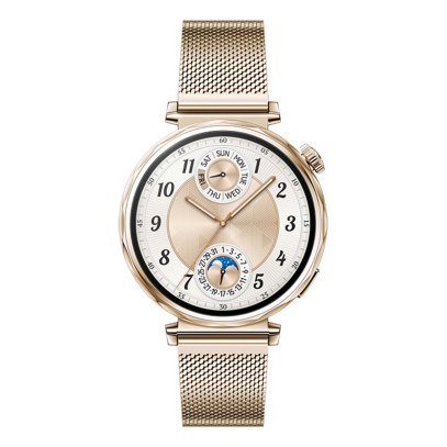 Умные часы HUAWEI Watch GT 5 Gold, 46 мм, цвет корпуса золотой, цвет ремешка золотой