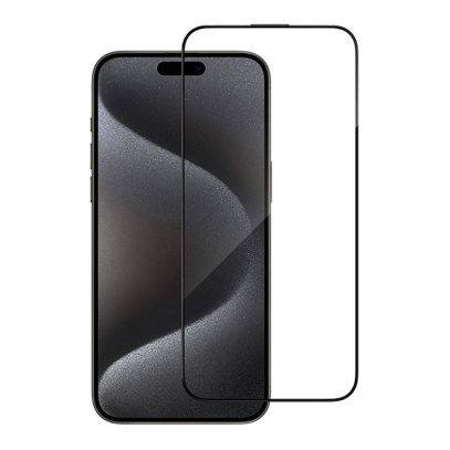 Защитное стекло для iPhone 15 Pro BLUEO Corning Gorilla USA Anti-Static +installer Антишпион