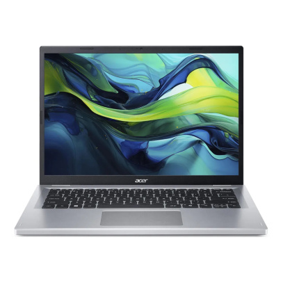 Ноутбук 14" Acer Aspire AG14-21P-R4XC (NX.KXDCD.008) AMD Ryzen 3 7320U, 8Gb LPDDR5, SSD 256Gb, AMD Radeon Graphics, IPS, Full HD, серебристый