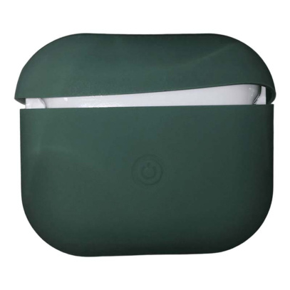 Чехол Silicone Case Protection для Apple AirPods 3 Темно-зеленый