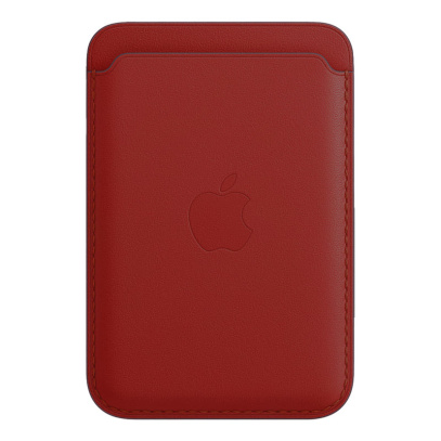 Чехол-бумажник Apple MagSafe для iPhone Red, красный