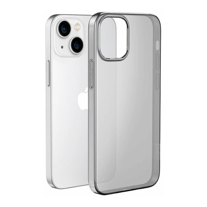 Чехол hoco. Creative Mobile phone case для Apple iPhone 15 Plus Прозрачный черный