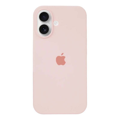 Чехол для iPhone 16 Silicone CaseLight Pink, светло-розовый