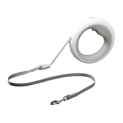Поводок Xiaomi Moemaster UFO Retractable Leash 2 Plus, 3 м Серый