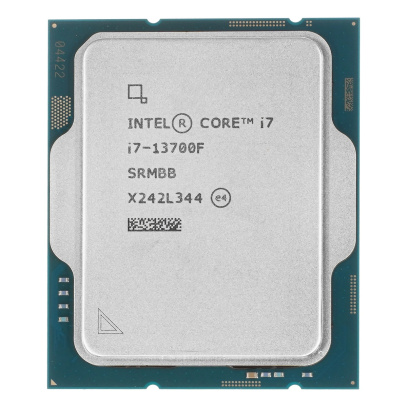 Процессор Intel Core i7-13700F, 2.1 ГГц (Turbo 5,20 ГГц), LGA1700, OEM (CM8071504820806S)