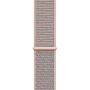 Apple Watch Series 4, 44 мм, корпус из алюминия золотого цвета, спортивный браслет цвета «розовый песок»