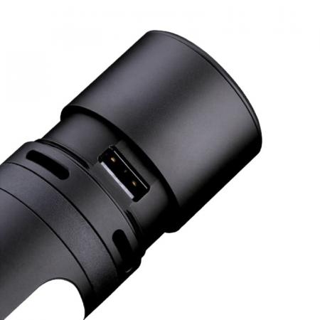 Фонарик Xiaomi NexTool Natuo Outdoor 12в1 Thunder Music Flashlight - фонарь, повербанк, колонка, цветомузыка (NE20161) Черный