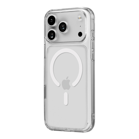 Чехол для iPhone 17 Pro Max с MagSafe uBear Real Mag Case Прозрачный