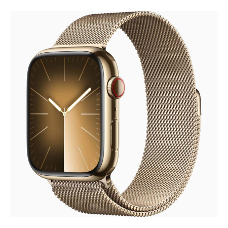 Ремешок Gurdini Milanese Loop (миланский сетчатый-07) Apple Watch 38mm/40mm Champagne Gold