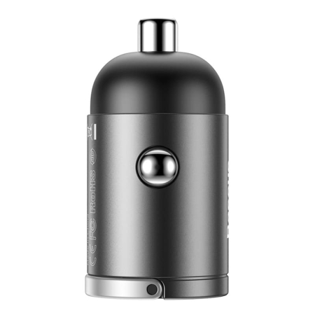 АЗУ Baseus Tiny Star Mini PPS Car Charge Type-C Port 30W (VCHX-B0G) Серый