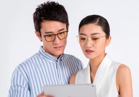 Очки компьютерные Xiaomi Mijia Anti-Blue Goggles Pro (HMJ02TS) Тёмно-синий