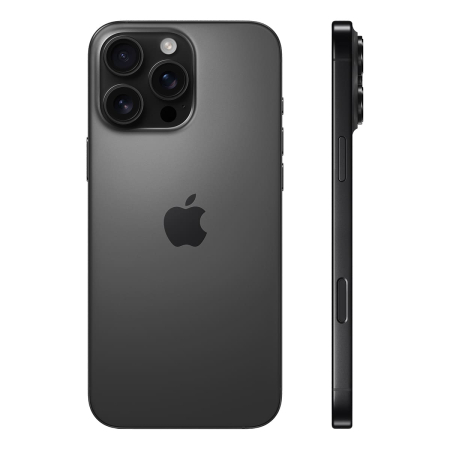 Apple iPhone 16 Pro Max 512Gb eSIM Black Titanium, титановый чёрный