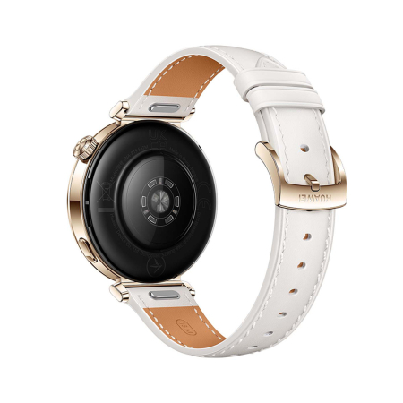 Часы HUAWEI Watch GT 5 Gold, 41 мм, цвет корпуса золотистый, цвет ремешка белый