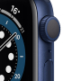 Apple Watch Series 6, 44 мм, корпус из алюминия синего цвета, спортивный ремешок «тёмный ультрамарин»