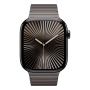 Apple Watch Series 10, 46 мм корпус из титана цвета «Slate», ремешок Link Bracelet цвета «Slate»
