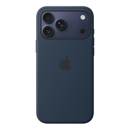 Чехол для iPhone 17 Pro c MagSafe Silicone Case Синий