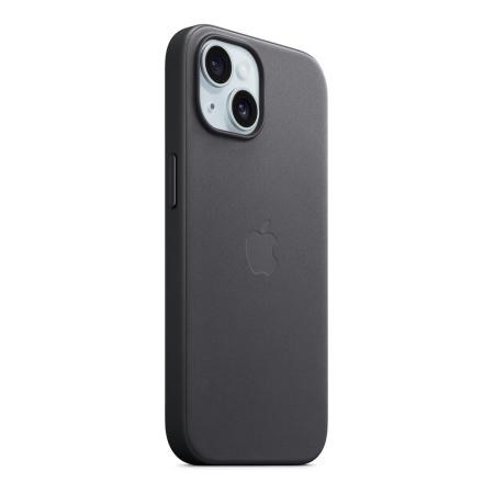 Чехол FineWoven Case для Apple iPhone 15 с MagSafe Black, черный