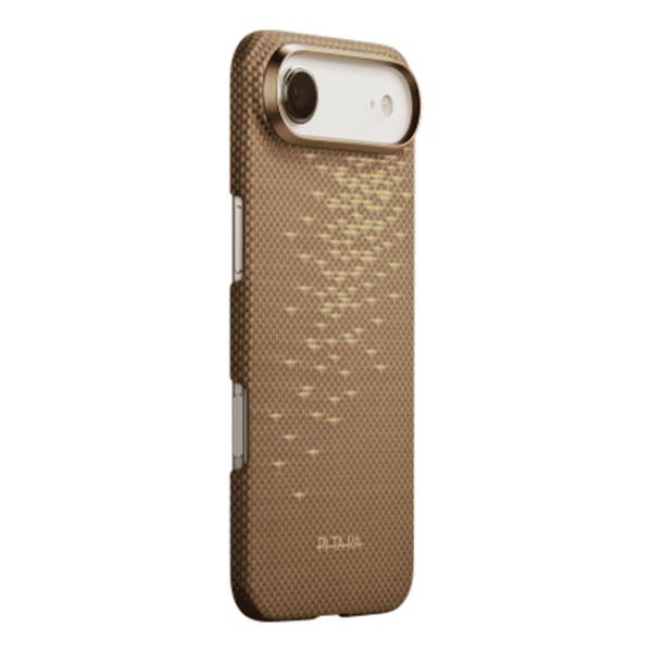 Чехол для iPhone Air Pitaka Edge Ultra-Slim Case (KI1703AG), блеск золота