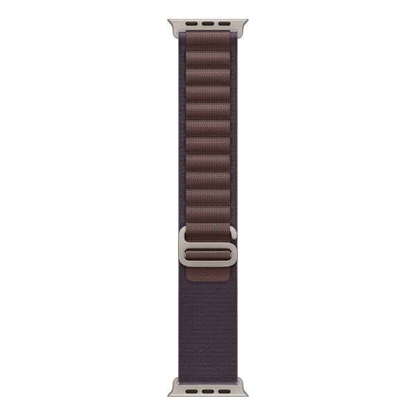 Apple Watch Ultra 2 (2023), 49 мм корпус из титана цвета «Natural», ремешок Alpine Loop размера L цвета «Indigo»