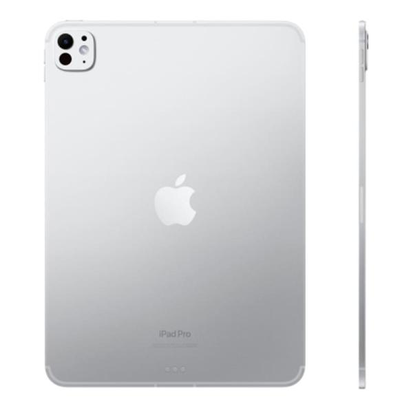 Apple iPad Pro 13" (M4, 2024, 7 gen) Wi-Fi + Cellular 2Tb, нанотекстурное стекло, Silver, серебристый