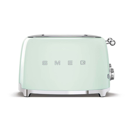 Тостер на 4 ломтика SMEG 50s style (TSF03PGEU) Пастельный зеленый