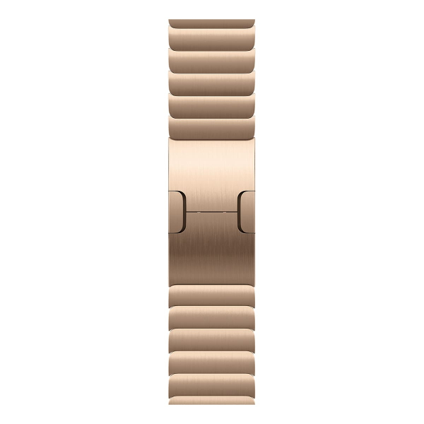 Apple Watch Series 10, 42 мм корпус из титана цвета «Gold», ремешок Link Bracelet цвета «Gold»
