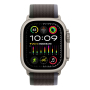 Apple Watch Ultra 2 (2023), 49 мм корпус из титана цвета «Natural», ремешок Trail Loop размера M/L цвета «Blue/Black»