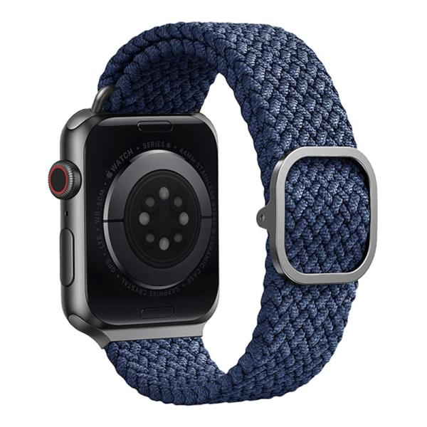 Ремешок для Apple Watch 42/44/45 mm UNIQ ASPEN Strap Braided (44MM-ASPOBLU) Синий