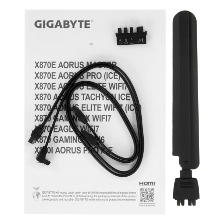 Материнская плата Gigabyte X870 GAMING Wi-Fi 6, ATX