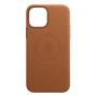 Чехол Leather Case MagSafe для Apple iPhone 12/12 Pro Brown, коричневый
