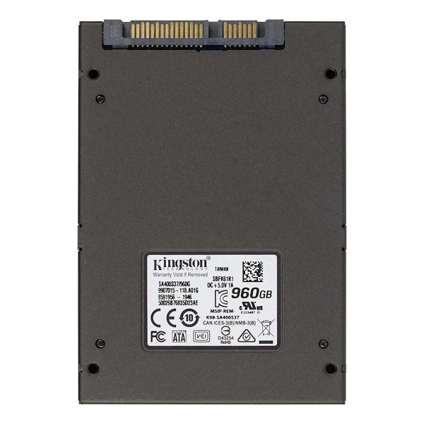 SSD накопитель Kingston A400 (SA400S37/960G), 960Gb