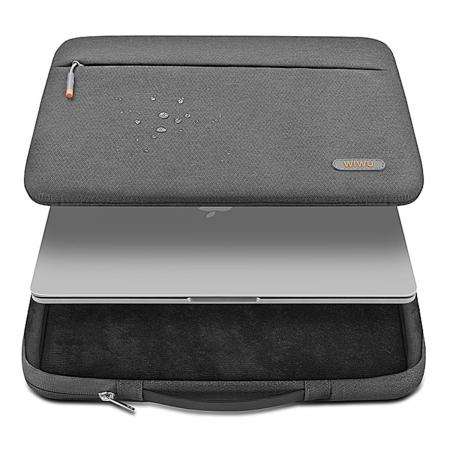Сумка для ноутбуков 13″ WiWU Pilot Sleeve Серый