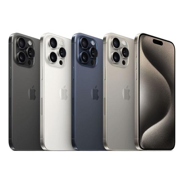 Apple iPhone 15 Pro Max 256Gb Black Titanium, чёрный титан