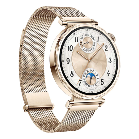 Умные часы HUAWEI Watch GT 5 Gold, 46 мм, цвет корпуса золотой, цвет ремешка золотой