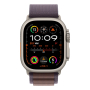 Apple Watch Ultra 2 (2023), 49 мм корпус из титана цвета «Natural», ремешок Alpine Loop размера L цвета «Indigo»