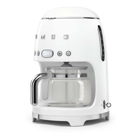 Кофеварка капельная SMEG 50s style (DCF02WHEU)  Белый