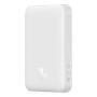 Внешний аккумулятор Baseus 10000mAh Magnetic Mini Wireless Fast Charge Power Bank 20W (PPCX030002) Белый