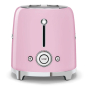Тостер на 2 ломтика SMEG 50s style (TSF01PKEU) Розовый