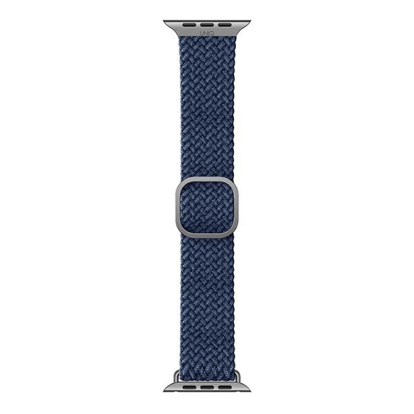Ремешок для Apple Watch 42/44/45 mm UNIQ ASPEN Strap Braided (44MM-ASPOBLU) Синий