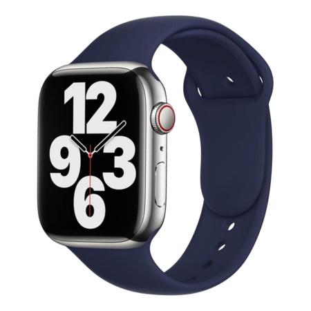 Ремешок для Apple Watch 42/44/45/49  Mutural Watch band MIOU series Blue, синий