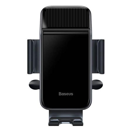 Автомобильный держатель Baseus Smart Solar Power Wireless Car Mount Electric Holder (SUZG000001) Чёрный