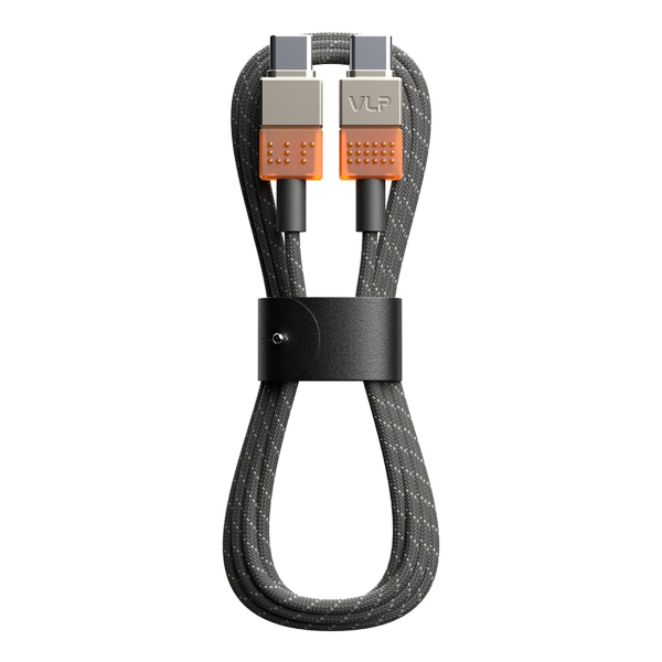 Дата-кабель VLP NEO USB-C, 100W, 1.5m, янтарно-серый