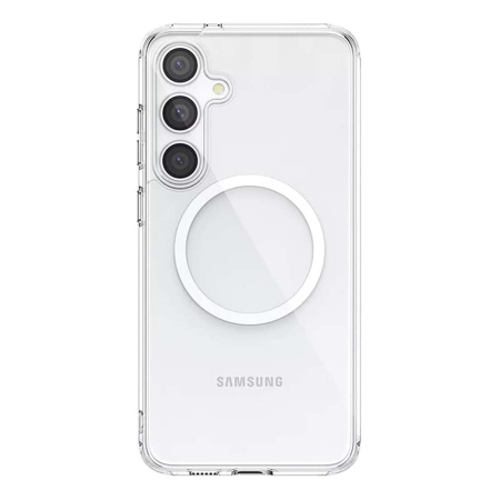 Чехол для Samsung S25 Plus с MagSafe Clear Case, Прозрачный
