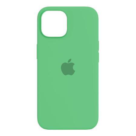 Чехол Silicone Case для Apple iPhone 15 Светло-зеленый
