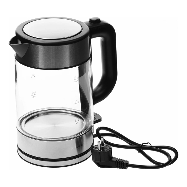 Чайник Xiaomi Electric Glass Kettle 1.7л (MJDSH05FD) Серый