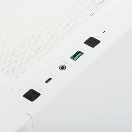 Корпус DeepCool CH360 (R-CH360-WHAPE3-G-1) White, белый