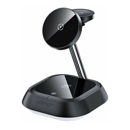 Беспроводное зарядное устройство AceFast Wireless Charger Desktop Holder (E16) Black, чёрный