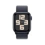Apple Watch SE (2024), 40 мм корпус из алюминия цвета «Midnight», ремешок Sport Loop цвета «Ink»