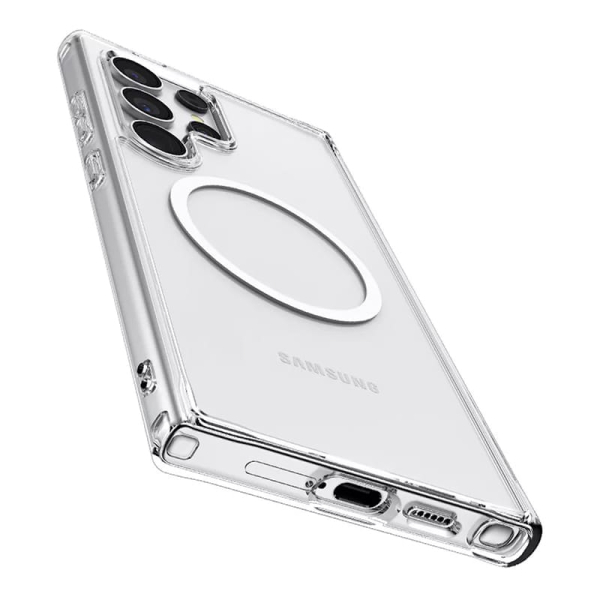 Чехол для Samsung Galaxy S24 Ultra с MagSafe Clear Case , Прозрачный